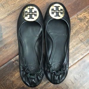 Tory Burch Classic Reva Ballet flat black